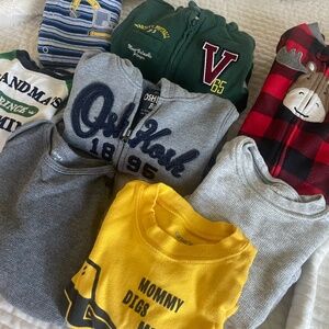 BABY BOY SIZE 9 MONTHS FALL/WINTER CLOTHING BUNDLE